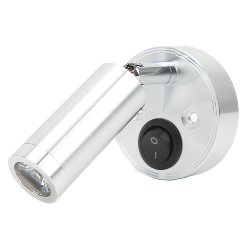 RV Bedside Reading Light Rotatable Wall Mount LED Spot Reading
