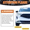 Front License Plate Holder No-Drill License Plate Bracket Mount Anti-Theft