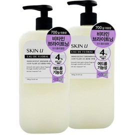 NEW SkinU Innocent Eau De Floral Shower Gel 700g 2pcs Oily skin / NEW 스킨유 이노센트 오드 플로럴 샤워젤 700g 2개 지성피부