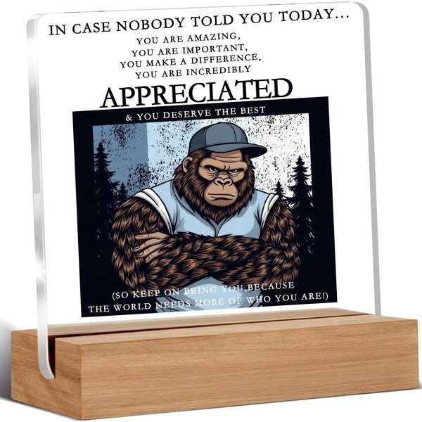 Big Sasquatch Foot Gifts Desk Decor - Fun Stocking Stuffers