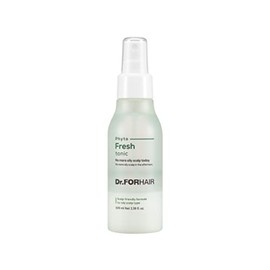 Dr.FORHAIR Phyto Tónico fresco para cuero cabelludo graso, sebo excesivo, olor superior de la cabeza, sulfato de parabeno sin color artificial, 100ml