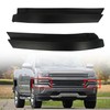 SEBLAFF Black Front Bumper Filler Panel Left and Right Plastic