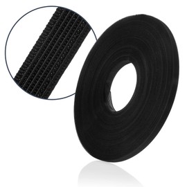 Ech.Apr 50 Yards High Density Polyester Boning for Sewing,Sew-Through Plastic Sewing Corset Boning for Wedding Party Bridal Gowns Dress(Black,8mm)