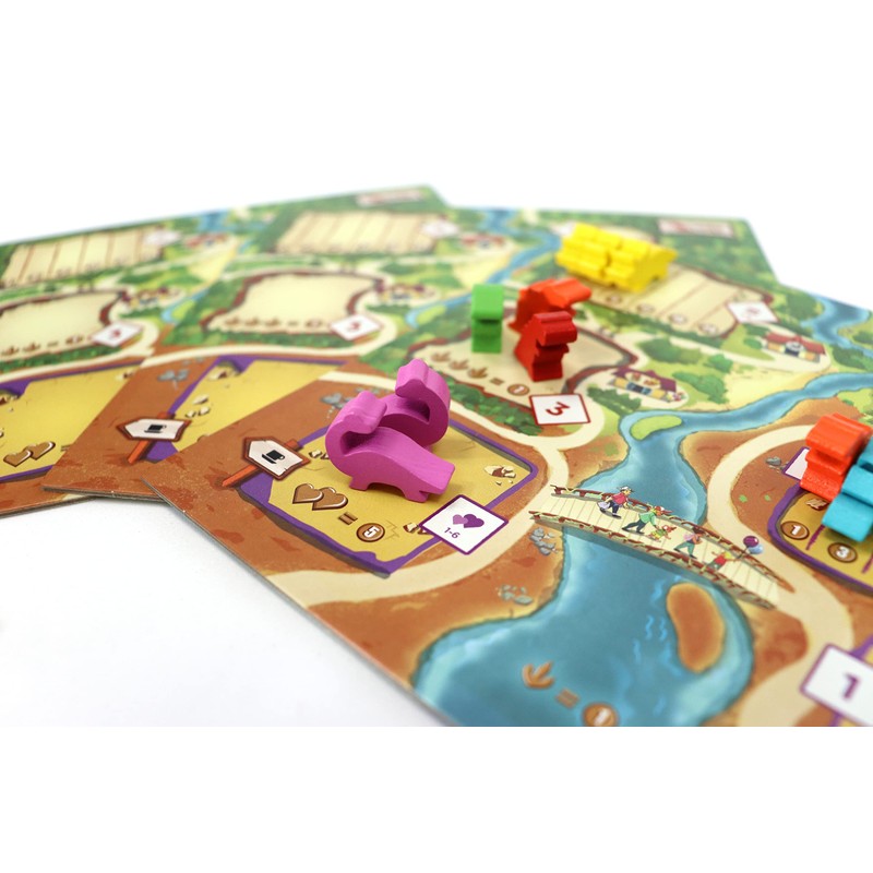 Ghenos Games GHE124 Dinosaurs Draftosaurus, Multi-Colour