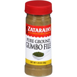 Zatarain's Pure Ground Gumbo File, 1.25 oz (Pack of 12)