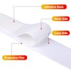 20Ft *3 Inch Hook and Loop Tape with Adhesive Back,