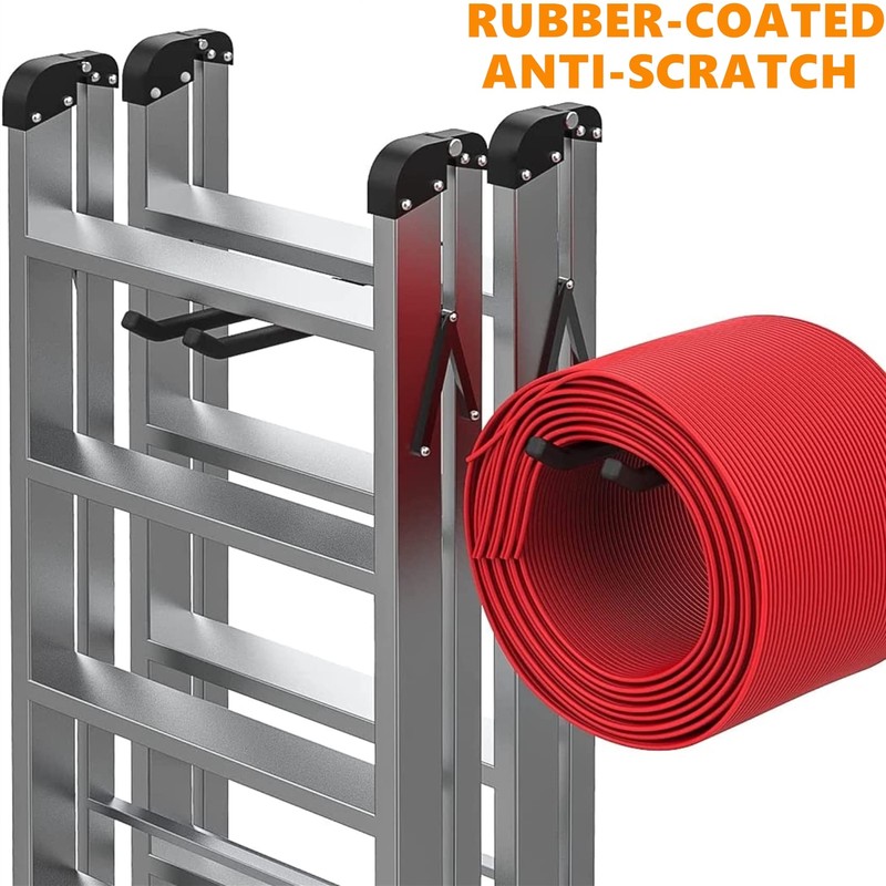 TORACK 4 Pack Garage Storage System Hooks, Heavy Duty Wall