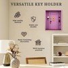 Yallmie Key Hanger Wall, Key Holder Wall Wooden Friends Monica's