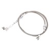 24in Throttle Cable Stainless Steel Flexible Easy Installation Throttle Wire