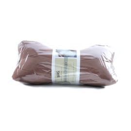Original Bones NeckBone Chiropractic Cervical Pillows in Poly Cotton, Brown, Zipper Access for Comfort Adjustment