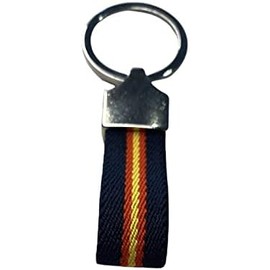Llavero Bandera España Llavero Hombre Mujer Bandera España Coche Moto Azul Marino Pequeño Talla Única, Azul Marino Pequeño, Einheitsgröße