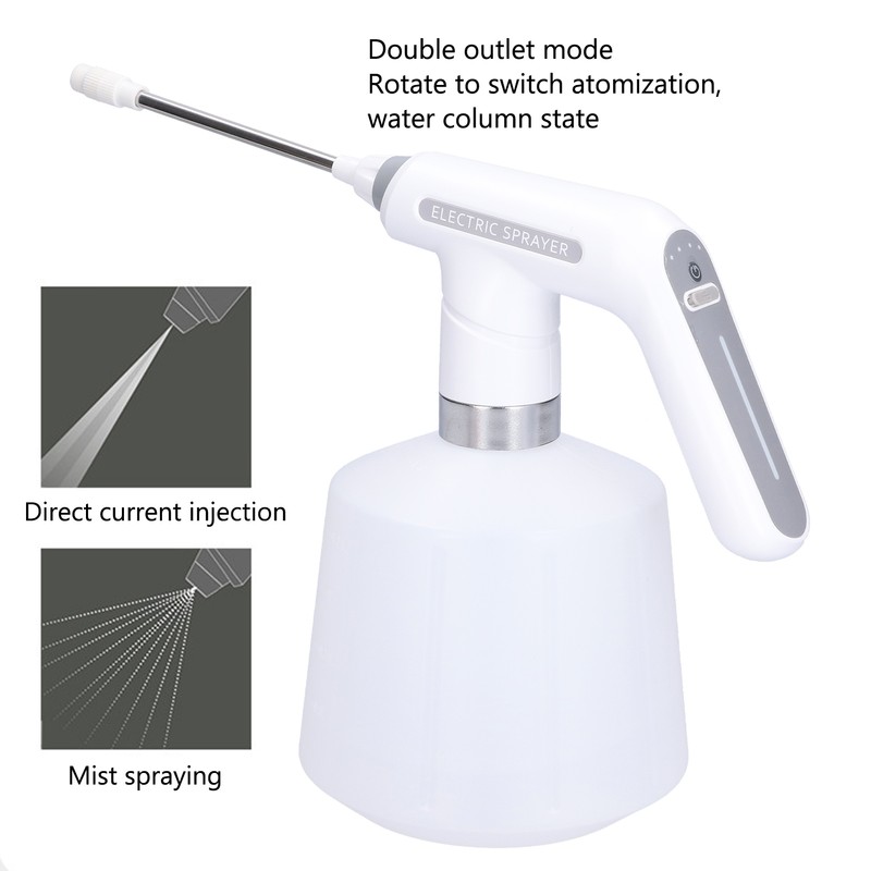 Electric Watering Can Rechargeable Hand Held Automatic Spray Bottle with