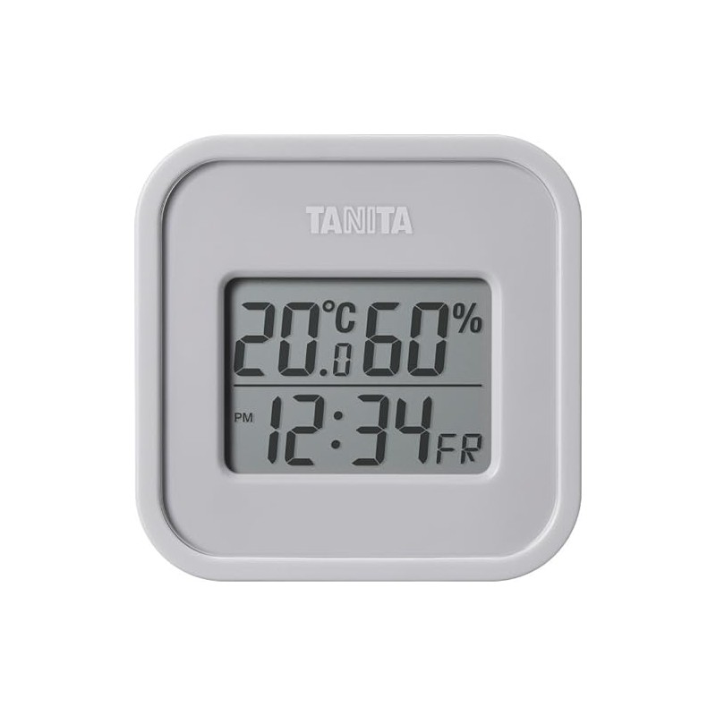 Digital Thermometer/Hygrometer Warm Gray TT588GY