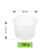 5 x Shape 6x4.7 cm – 150 g – Cheese