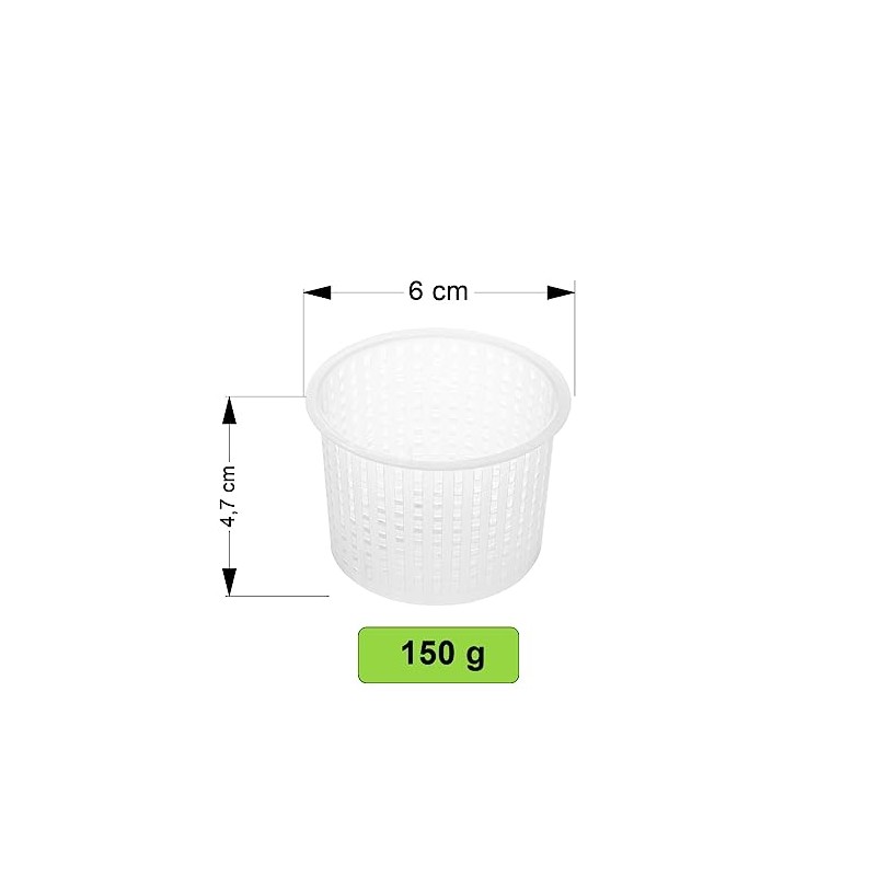 5 x Shape 6x4.7 cm – 150 g – Cheese