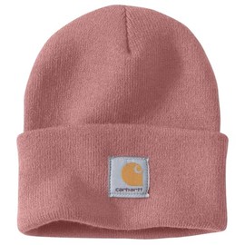 Carhartt Men's Knit Cuffed Beanie, Rose Tint, One Size