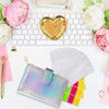 AIMALL A6 PU Leather Binder Cover Binder Pockets Cash Envelope