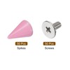 sourcing map 50 Sets Spikes and Studs, 7 x 10mm