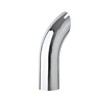 Chrome Exhaust Pipe 5"DIA, 18" Length Curved