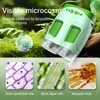 ZOMFOM Electronic Microscope for Kids, 3-in-1 2" LCD Screen Handheld