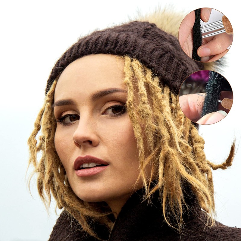 Dreadlocks Tool Pack of 5 Dreadlocks Crochet Hooks with 3