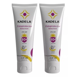 Kadela Fotoprotector Envase Con 120 Ml Aroma A Coco 2 Pack