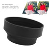 Camera Lens Hood Rubber(Collapsible) + Metal Sun Shade/Shield Protector Cover,