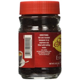 Ferrara Espresso Instant Coffee 2 oz set of 2