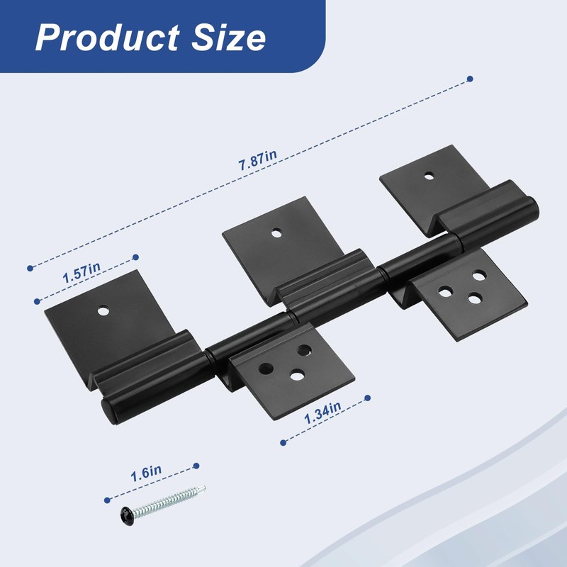 RV Entry Door Friction Hinge Kit for 5th Wheel, RV