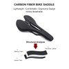 Hliya Carbon Bicycle Saddle Mountain Bike Saddle/Racing Saddle, Ultralight Non-Slip