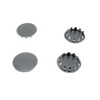 Magic Hub 4 Pack 1" Metal Hole Plugs - Round