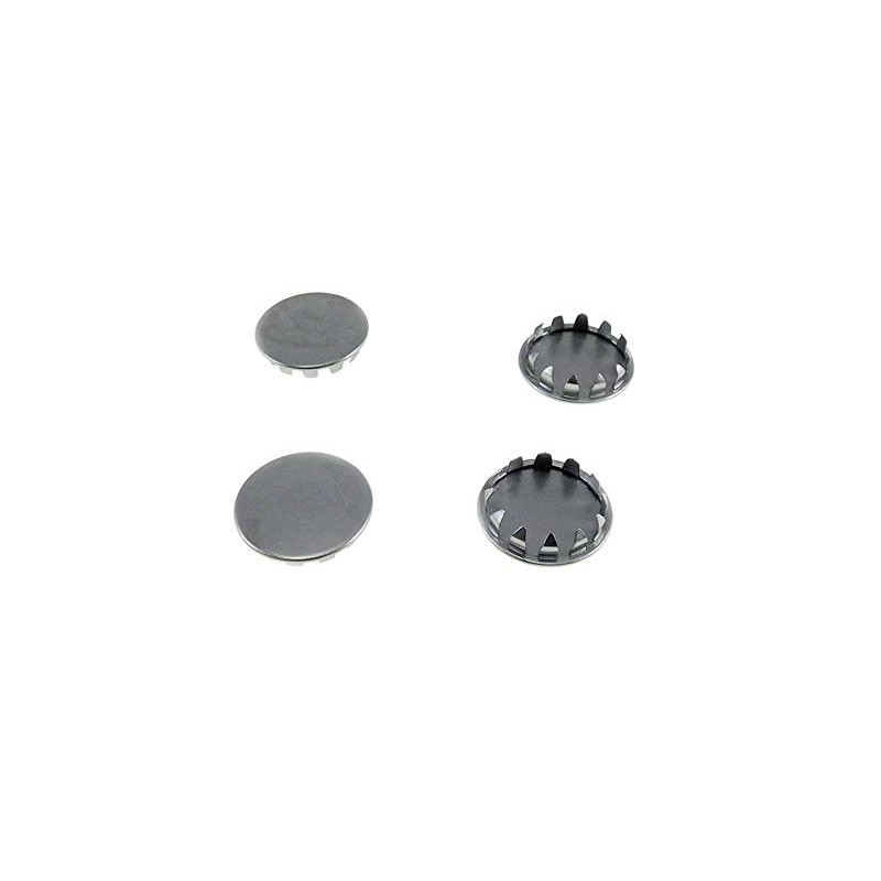 Magic Hub 4 Pack 1" Metal Hole Plugs - Round