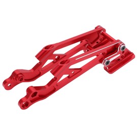 Adjustable Metal Rear Wing Mount Set for Arrma 1/8 Remote Control Car Upgrade AccessoriesRed