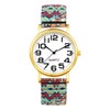 Avaner Women's Stretch Band Watches: Ladies Retro Pattern Printed Bohemia