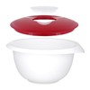 Westmark Plastic Mixing Bowl with Splash Guard Lid and Pouring
