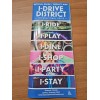 New 2023 I-Drive District International Drive Guide Map w/attraction coupons