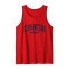 Germantown Maryland MD College University Style Blue Tank Top