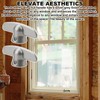 VIDABTE 3/8" T-Crank Casement Window Handle, Butterfly Wing Nut T-Handles