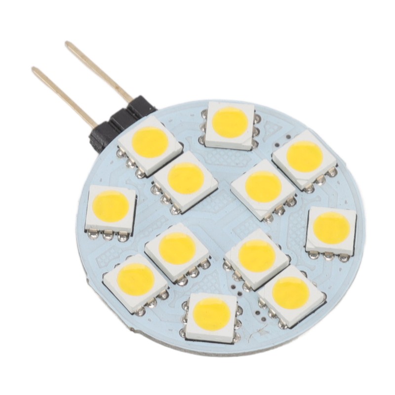 5pcs G4 LED Bulb 12V 2W Warm Light Energy Saving