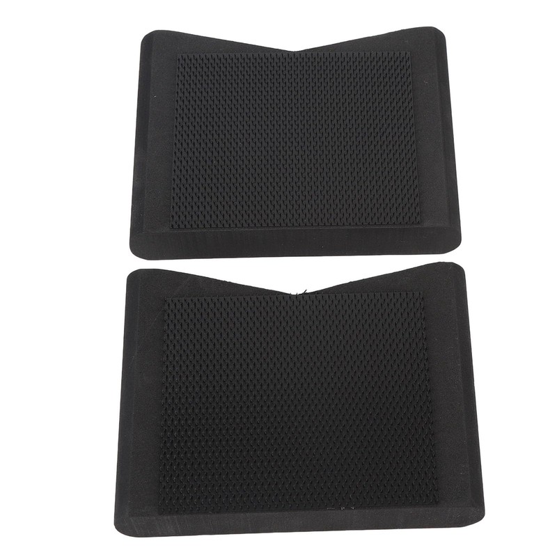 2 Stück Rutschfester Bassdrum-Pedalblock für sichere Befestigung beim Spielen, Drum
