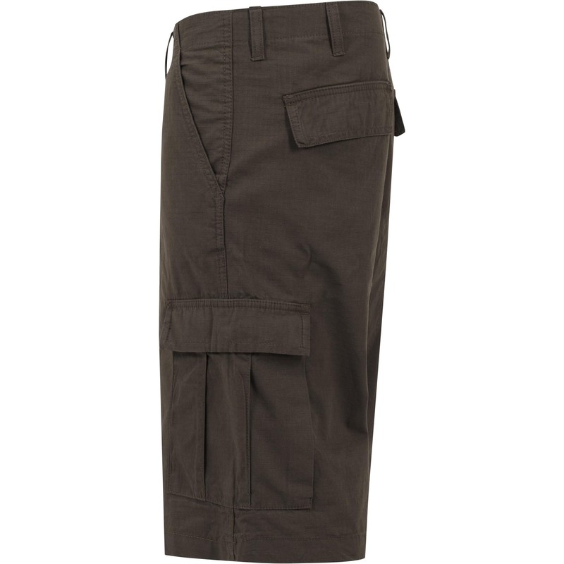 Urban Classics Men's Camouflage Cargo Short, Green - Grün (olive