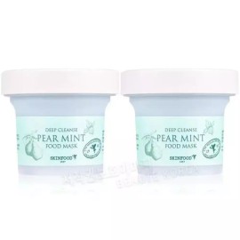 SkinFood [셀러허브][스킨푸드] 스킨푸드 페어민트 푸드 마스크 120g 2개 (S16572671) Skin Food Peach Mint Food Mask 120g 2ea [Basic]