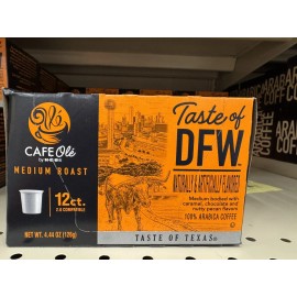 H‑E‑B Café Ole Taste of DFW Single Serve Medium Roast Coffee 12 count K Cups by HEB