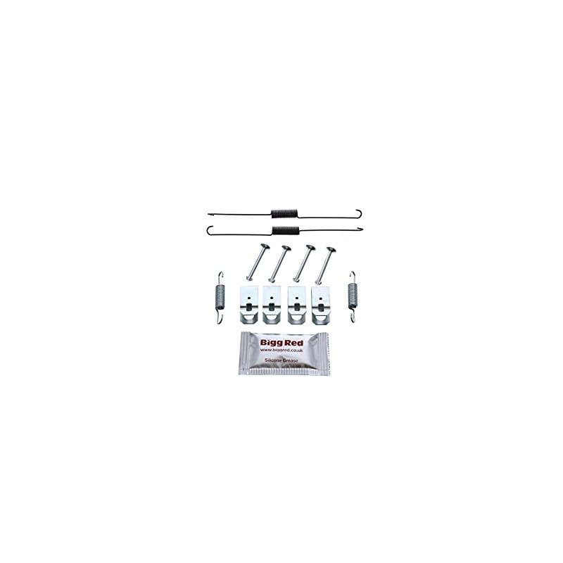 Bigg Red - Rear Drum Brake Shoe Fitting Kit -