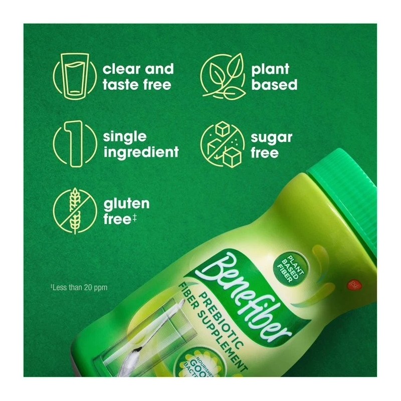 Benefiber 4 Pack - Benefiber Daily Prebiotic Fiber Supplement Powder,