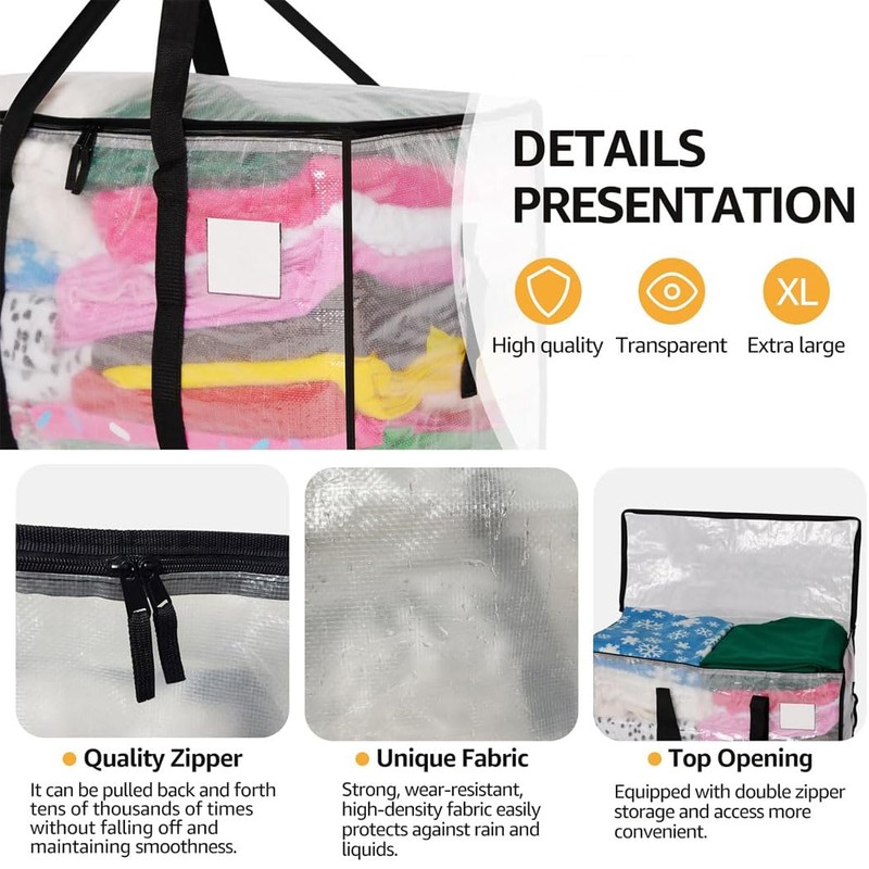 iDopick 4 Pack Moving Bags Heavy Duty Extra Large, Alternative