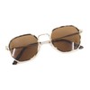 PASTL Hipster Fashion Sunglasses Unisex Square Double Frame Design UV400