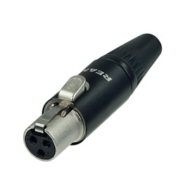 REAN Neutrik Tiny XLR 3-pin male female XLR 3-pin RT3FC-B