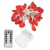 Heart Shape 20LED String Lights 2M Copper Wire Light for