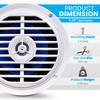 Pyle 5.25 Inch Dual Marine Speakers - 2 Way Waterproof